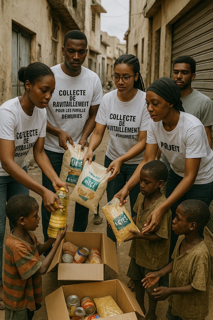 Collecte de denrés alimentaires